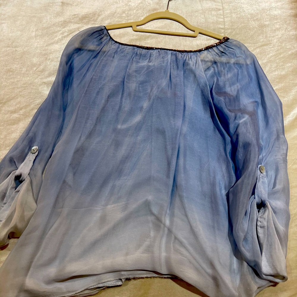 Satin top 2 colors
